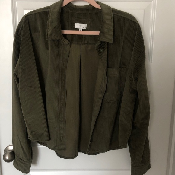 Urban Outfitters Dark Green Corduroy Jacket - Picture 1 of 6